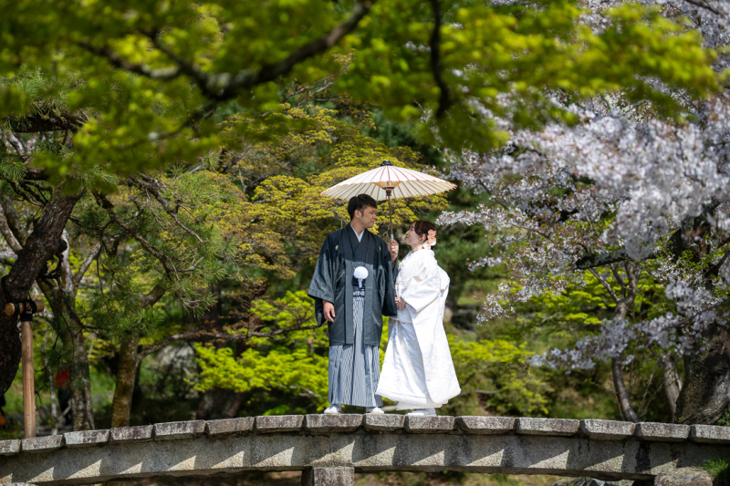 かわいい新婚夫婦様、新緑シーズン