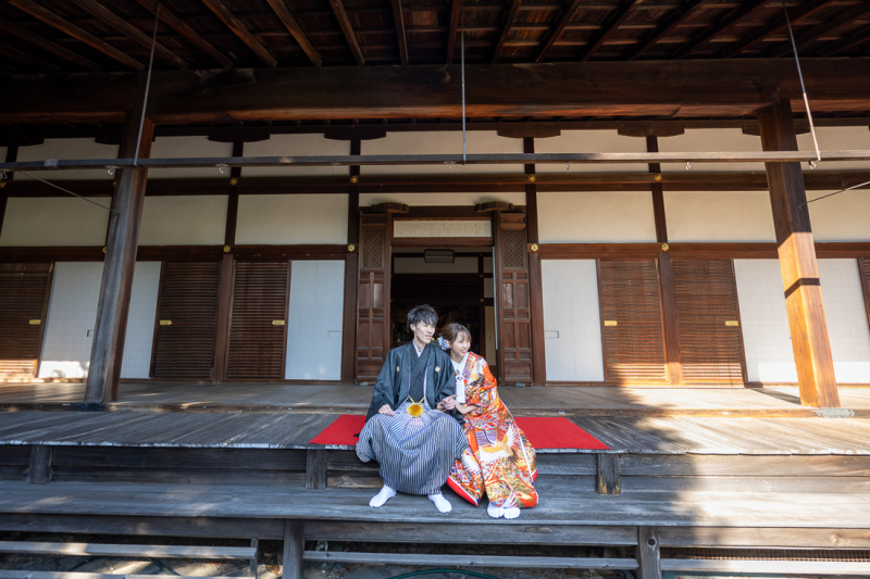 本番の和装前撮りなら、京都へ