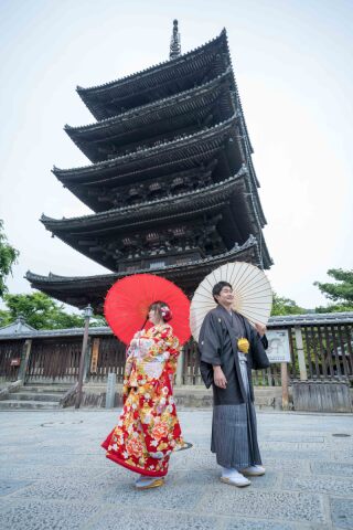 自然公園、庚申堂､八坂の塔 (京都)
