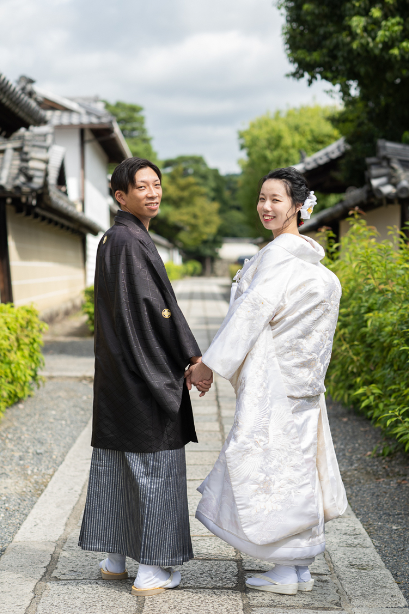 振り返りショット