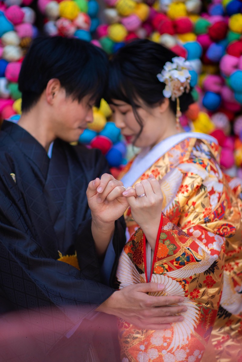 お似合いのお二人！