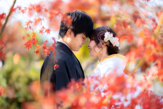 京都の秋＊和装2着撮影