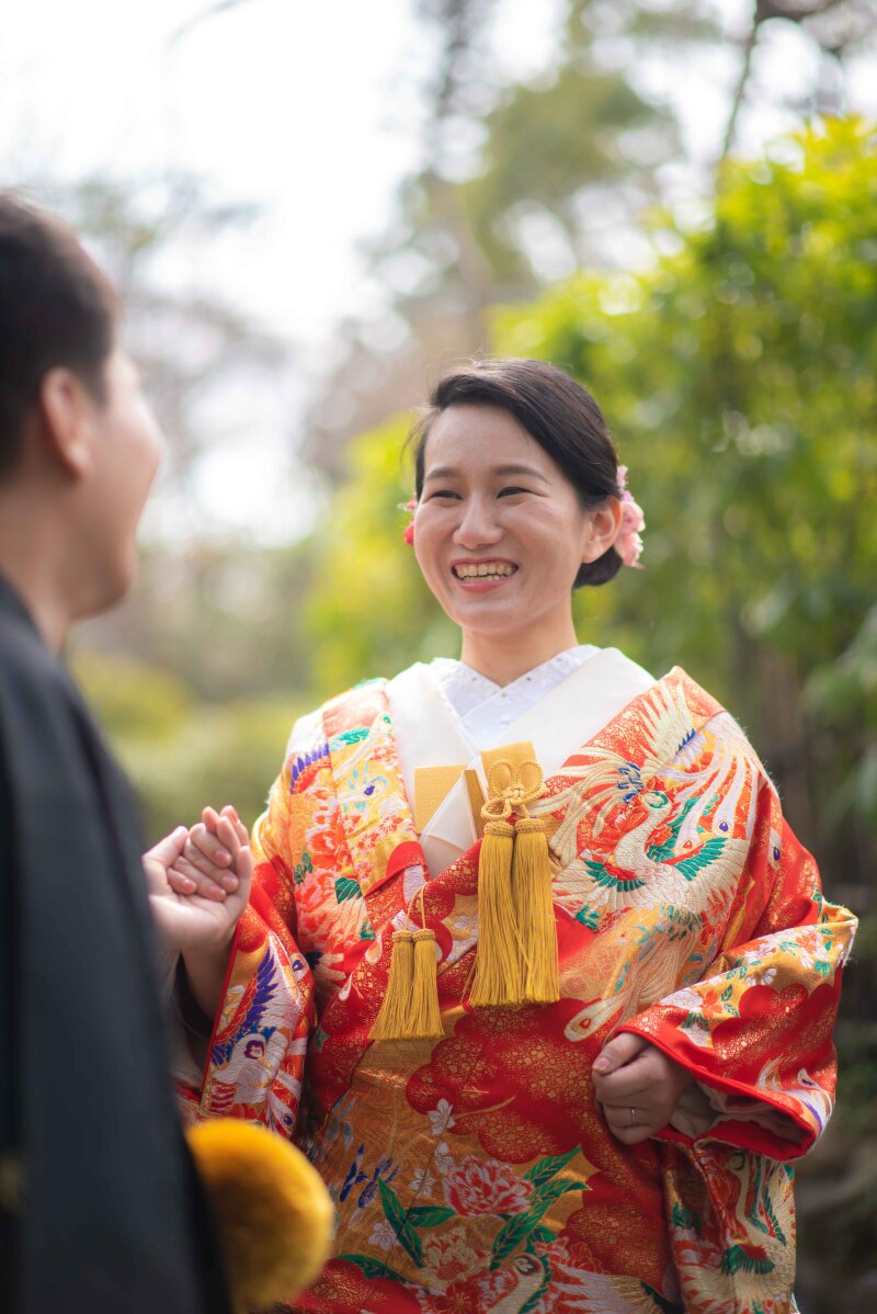 見つめ合う姿・・