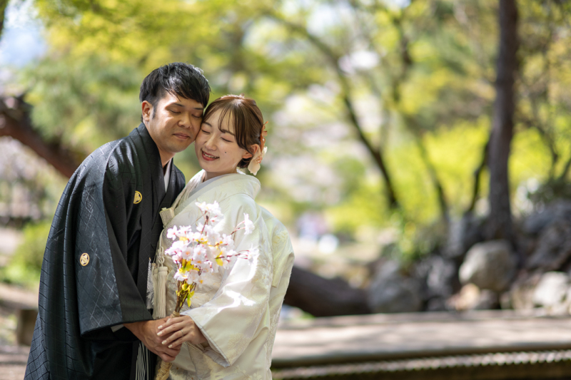 ほっぺくっつけて