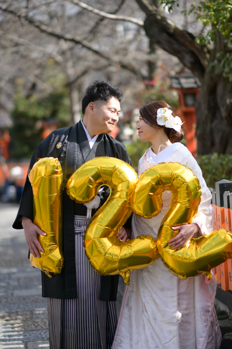 祇園でのプロポーズ