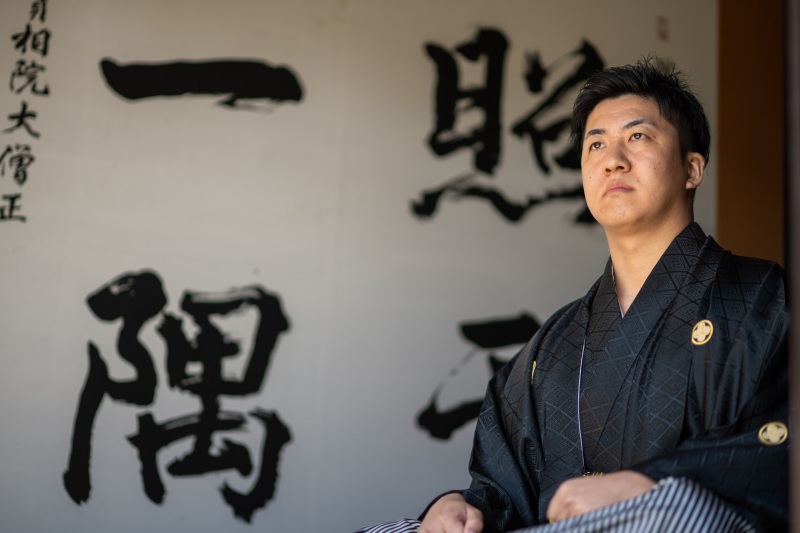 新郎様のソロショット