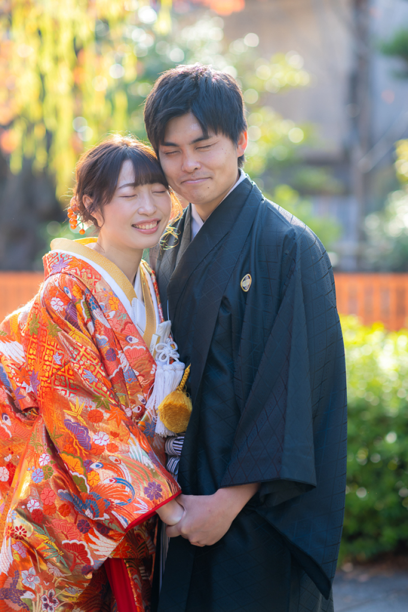 ほっぺをくっつけて