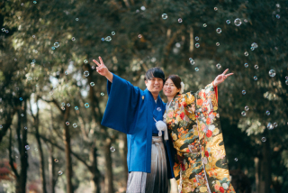 奈良での和装撮影