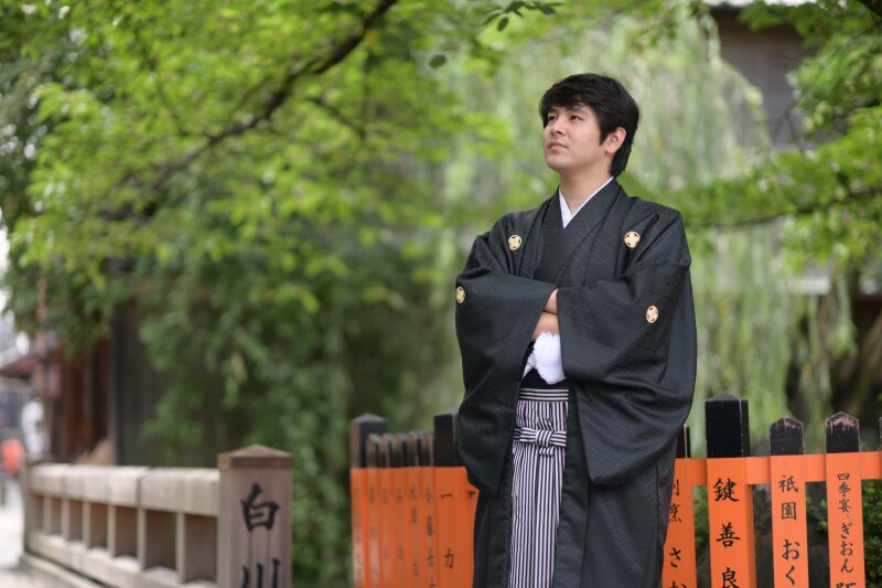 新郎様ソロショット