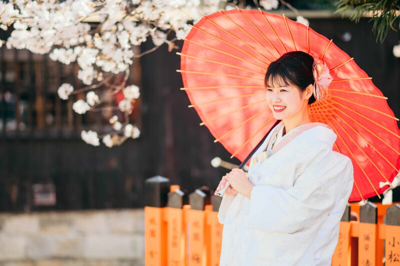 素敵な新婦様のソロショット