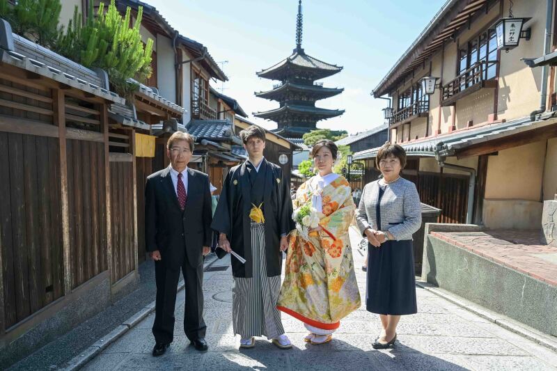 ご両親と思い出の写真を