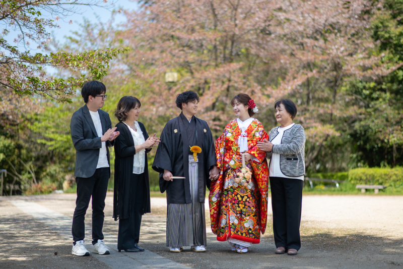 ご家族での集合写真
