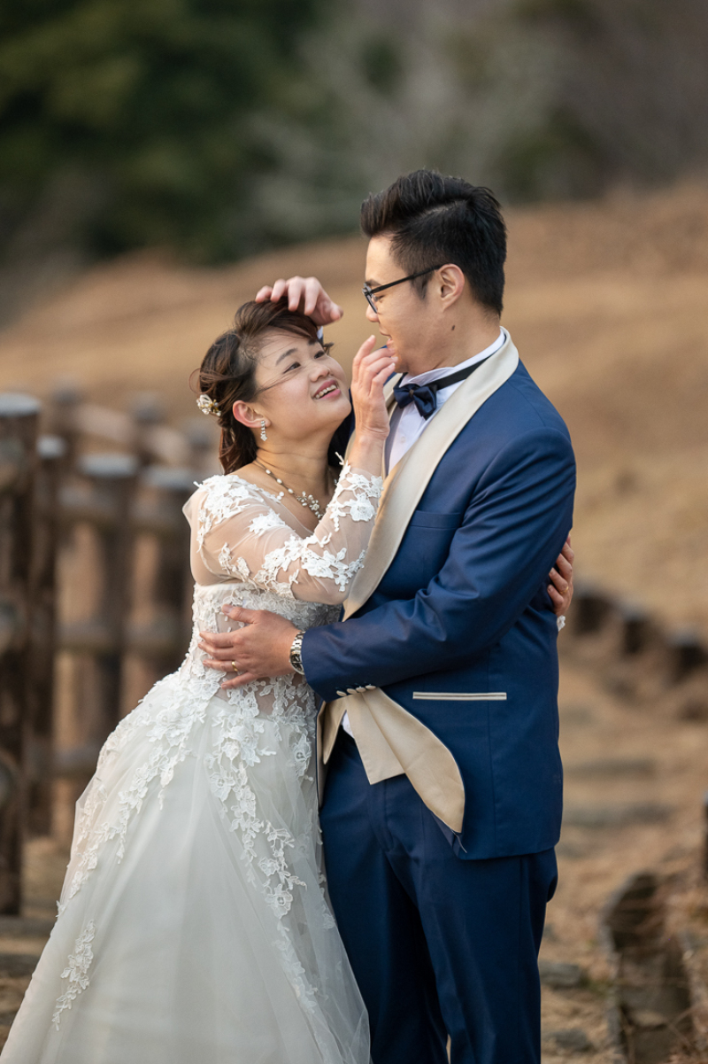 お互いを見つめて