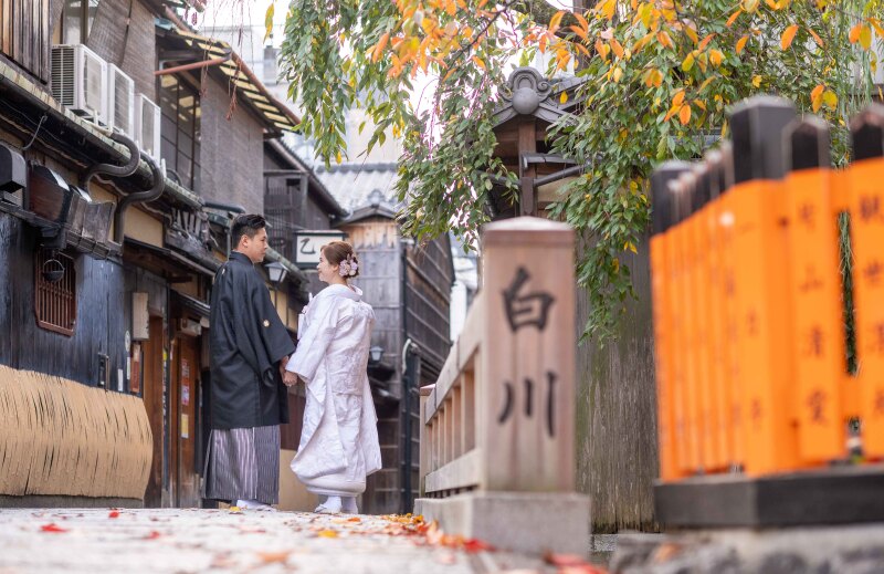 巽橋から小路でのシーン