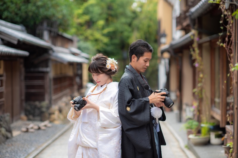 京都で前撮り