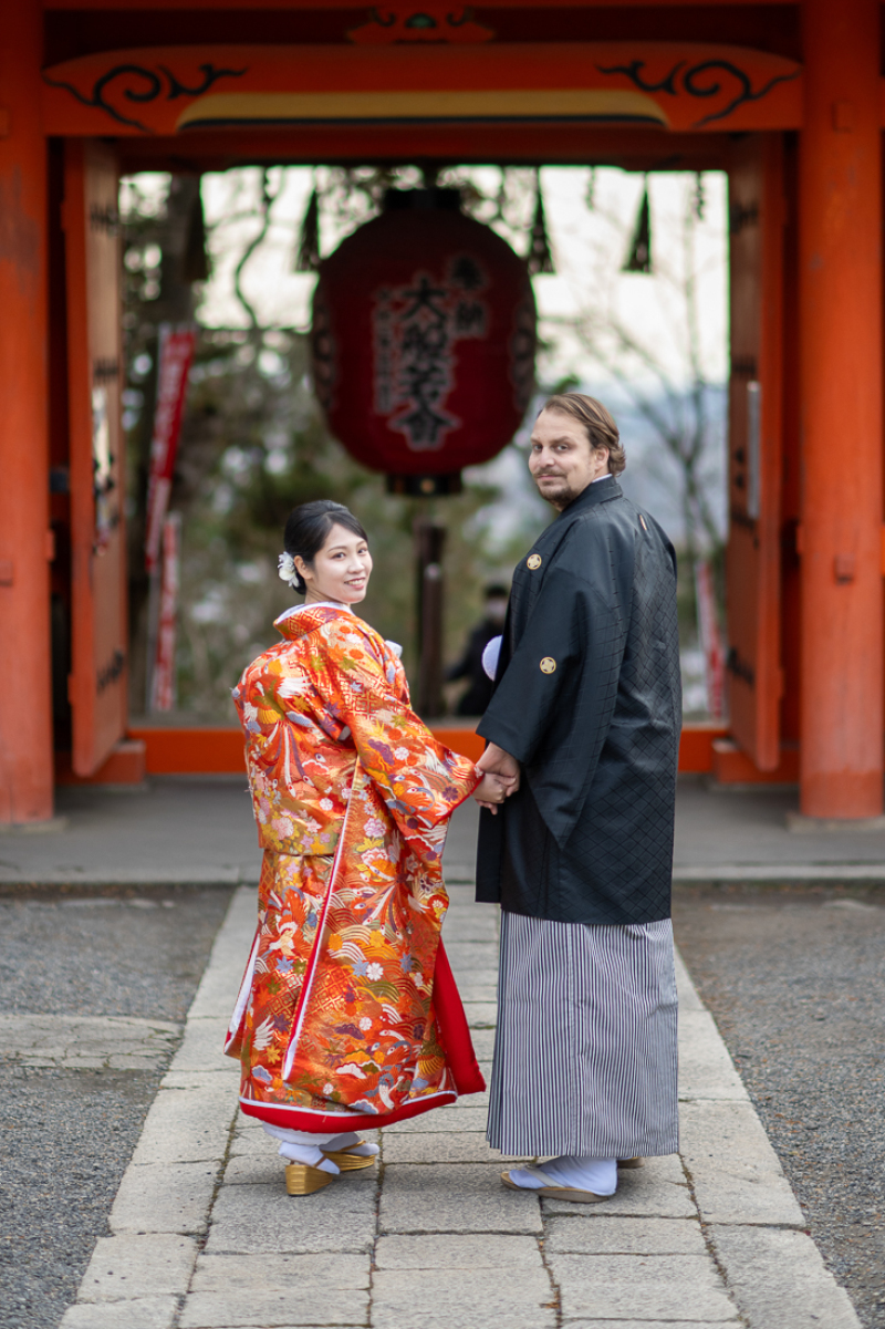 振り返りショット