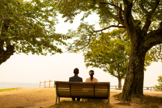 奈良で洋装一着ロケ撮影