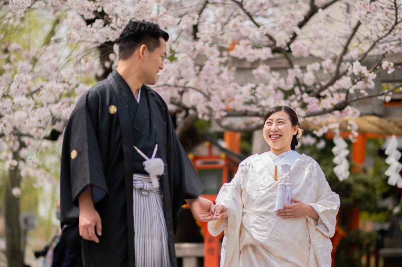 辰巳大明神の桜