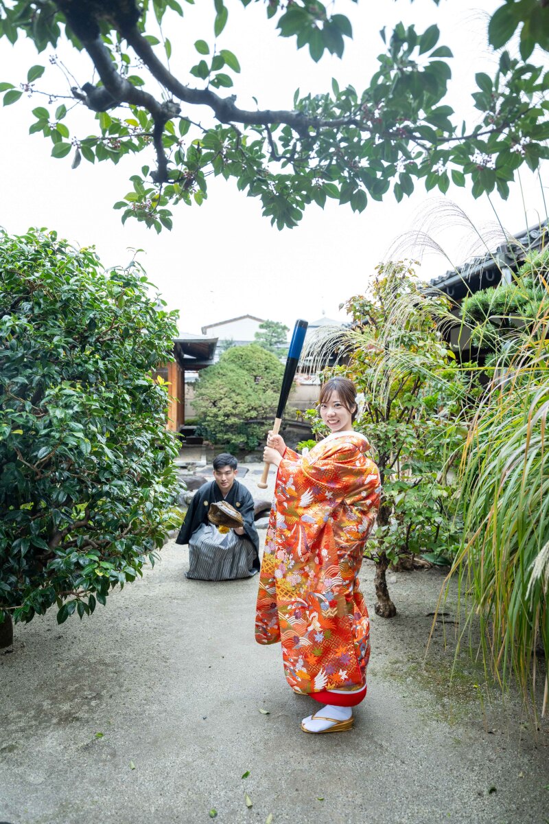 野球が趣味の新郎様