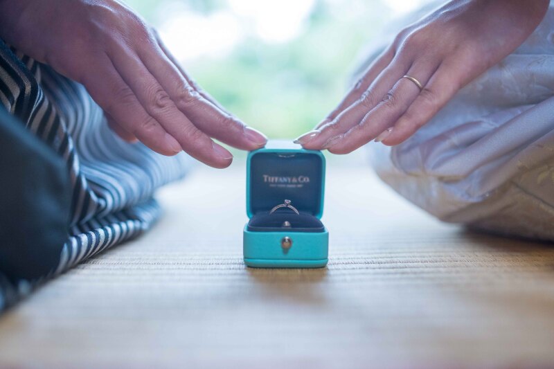 ティファニーの結婚指輪と