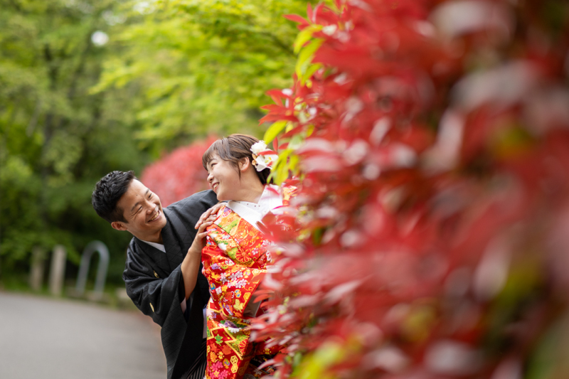 赤のアクセント