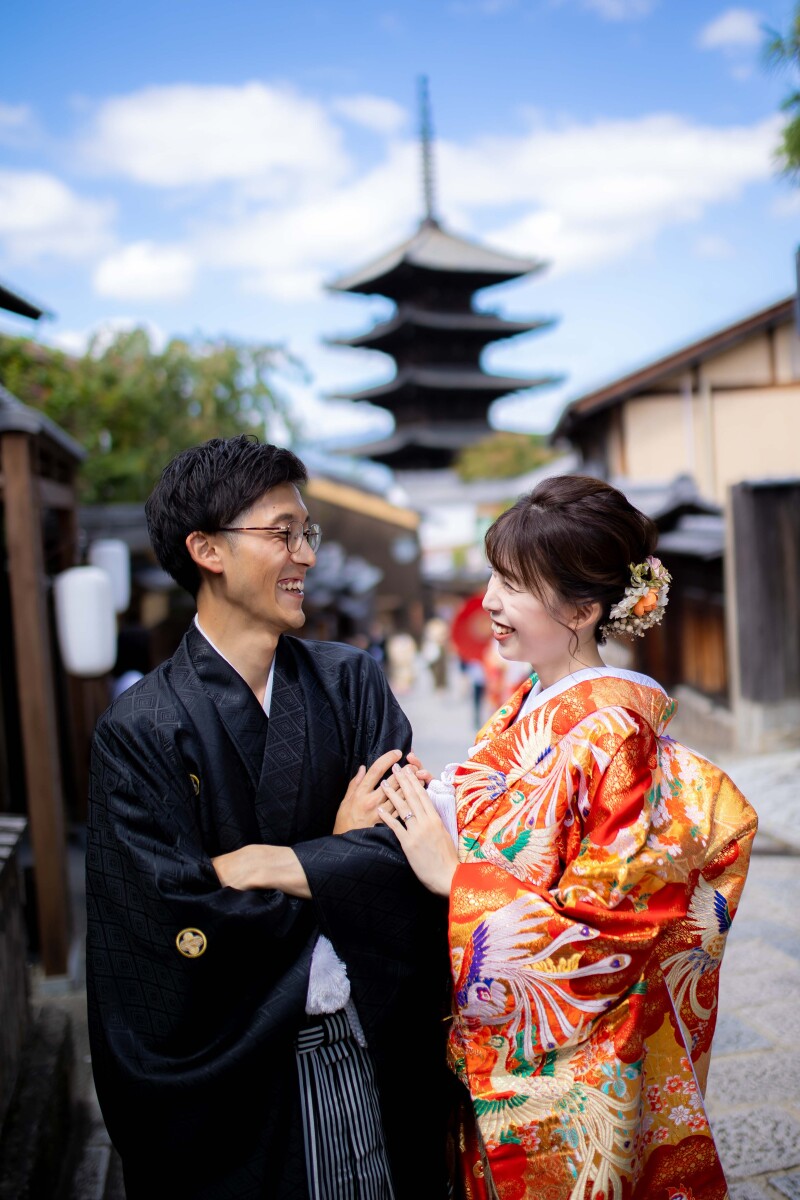 八坂の塔にて・・