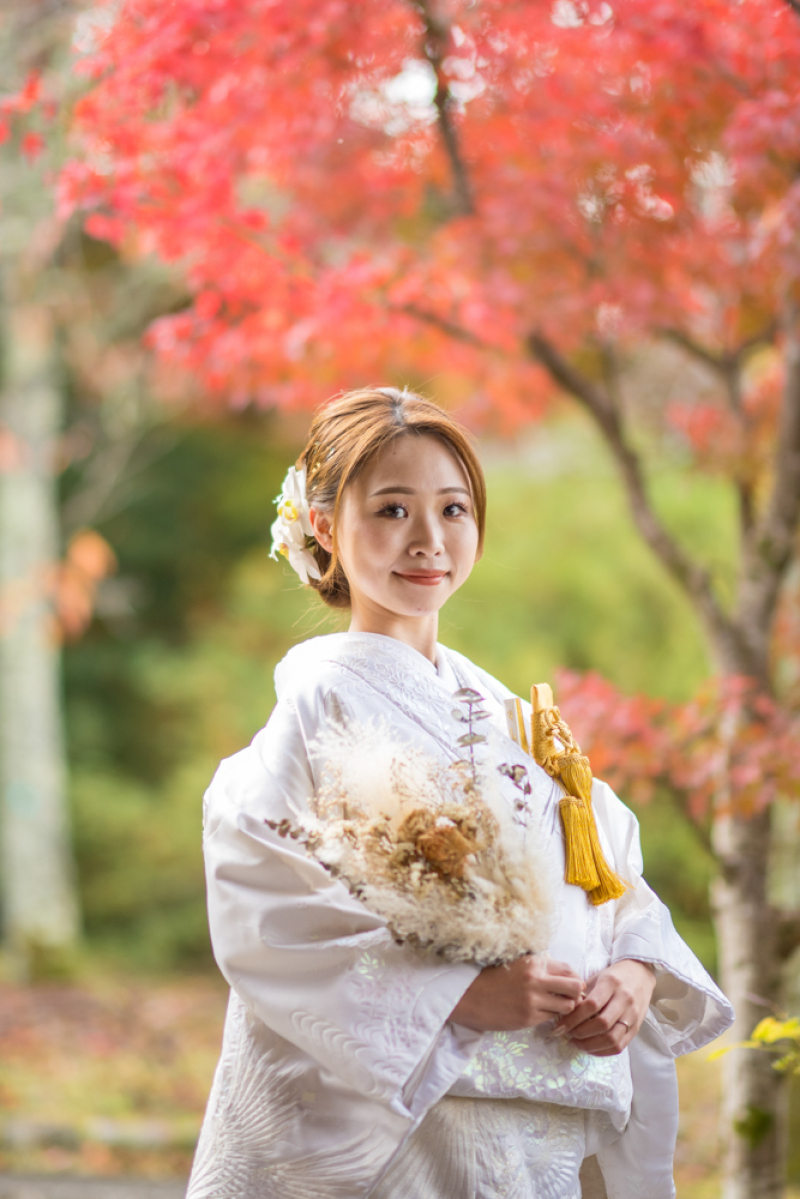 新婦のソロショット