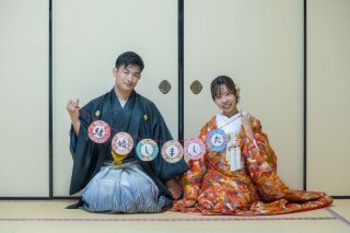 雨の日に提携寺院で