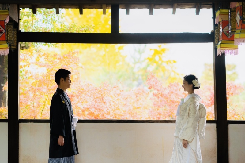 京都の紅葉シーズン～萬福寺と自然の風景で2スタイル撮影しました♡