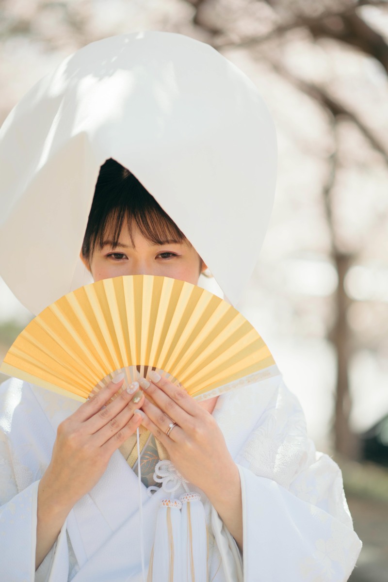 新婦様のソロショット