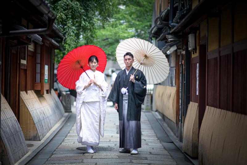 京都祇園白川でのロケーション撮影