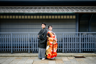 京都の自然と古い街並み