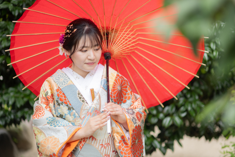 華のみ撮影可能な提携寺院で