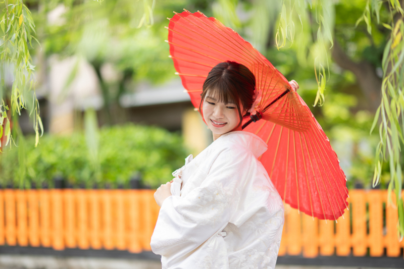 新婦のソロショット