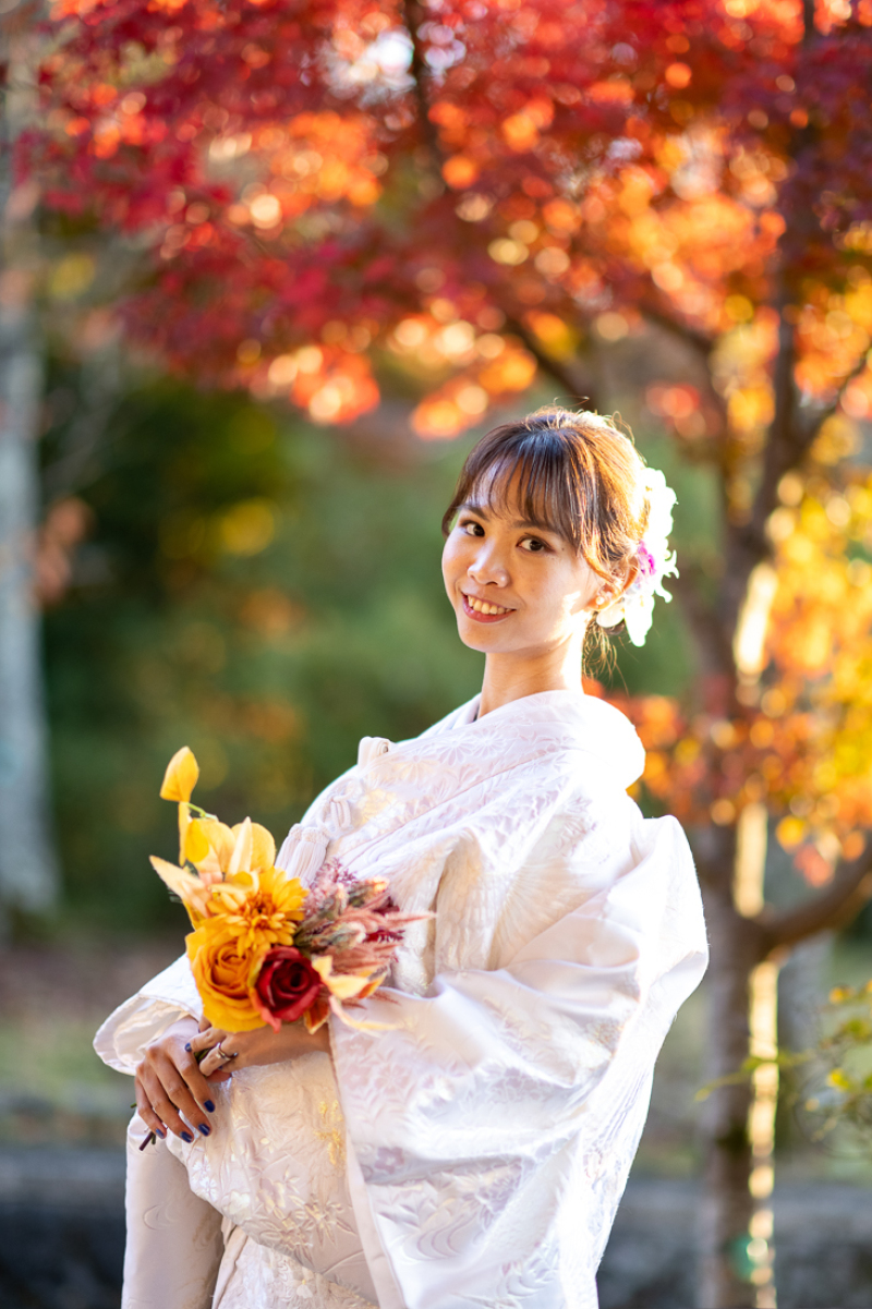 新婦様のソロショット♪