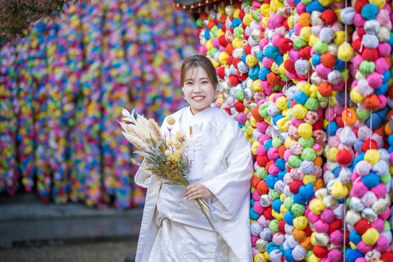 新婦のソロショット