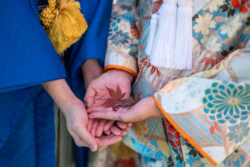 手元のショットも