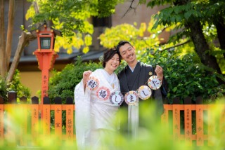 ライトプランで白無垢と色打掛