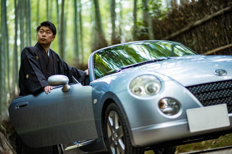 新郎様のカッコいいソロショットを