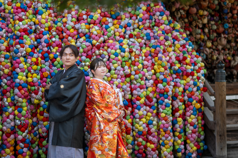 カラフルなくくり猿