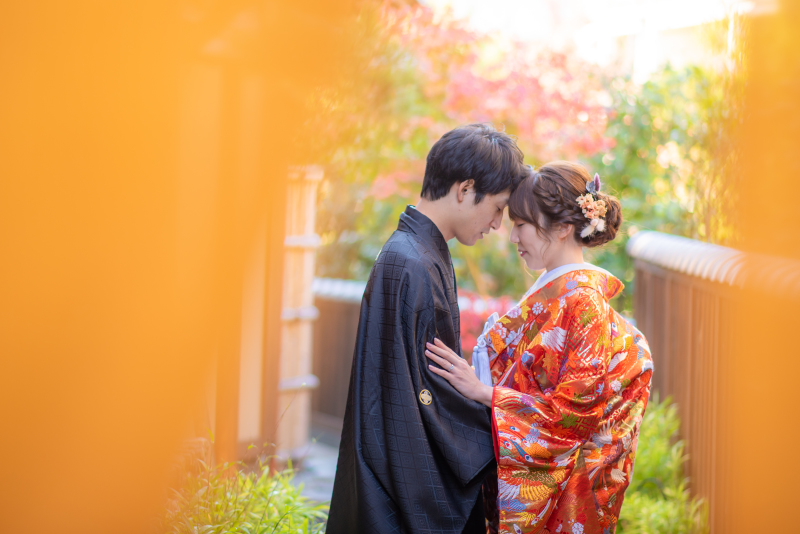 穏やかな雰囲気でとってもお似合いのお二人