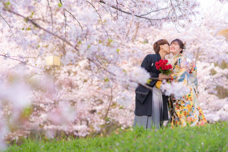 お洒落なバラで