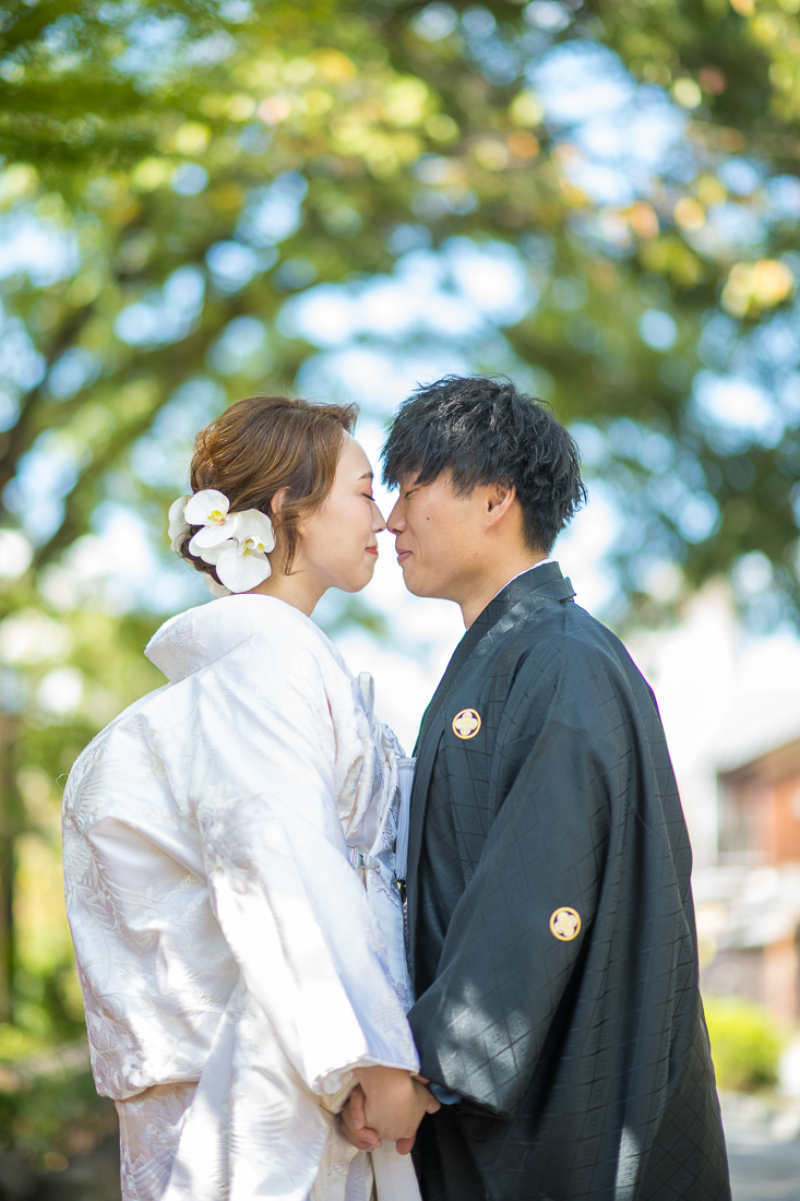 お顔を近づけて