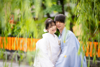 祇園で和装一着の撮影