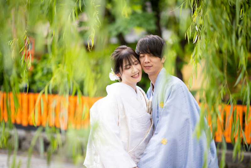 祇園で和装一着の撮影