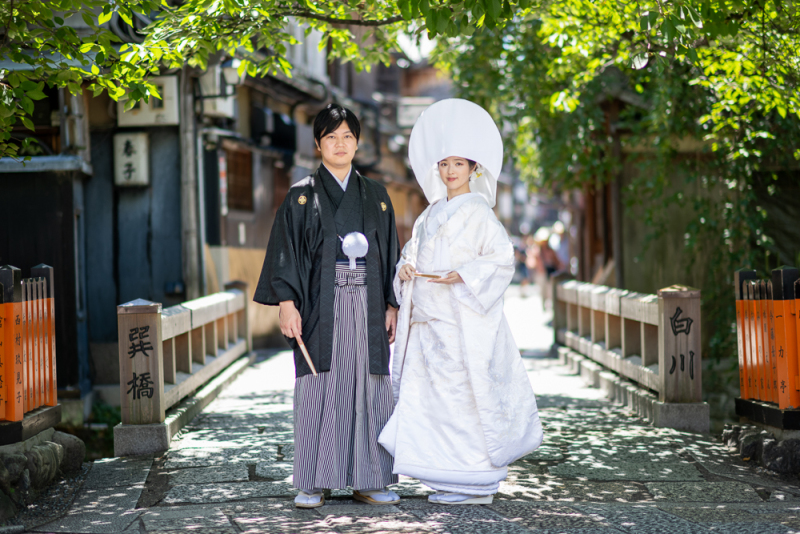 祇園白川にて