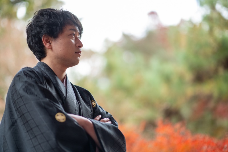 新郎様のソロショット