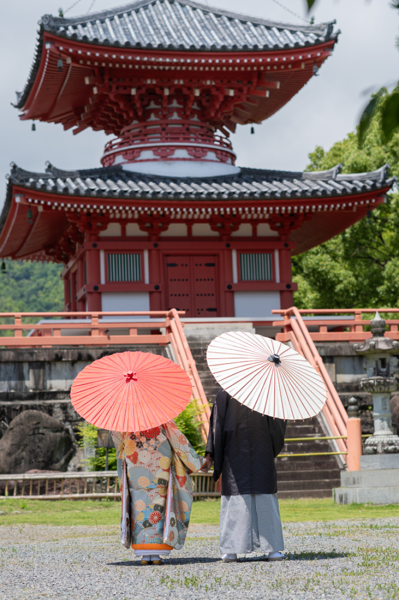 大覚寺、陽だまりの一日