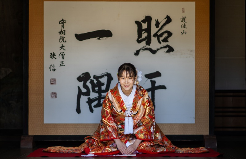 新婦様ソロショット