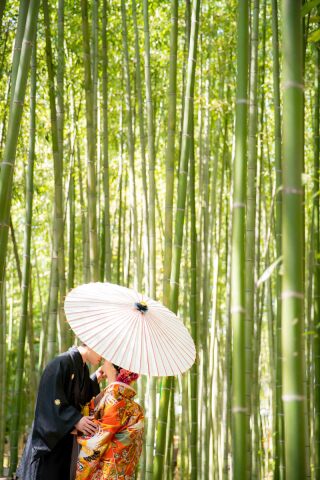 春一番の嵐山撮影